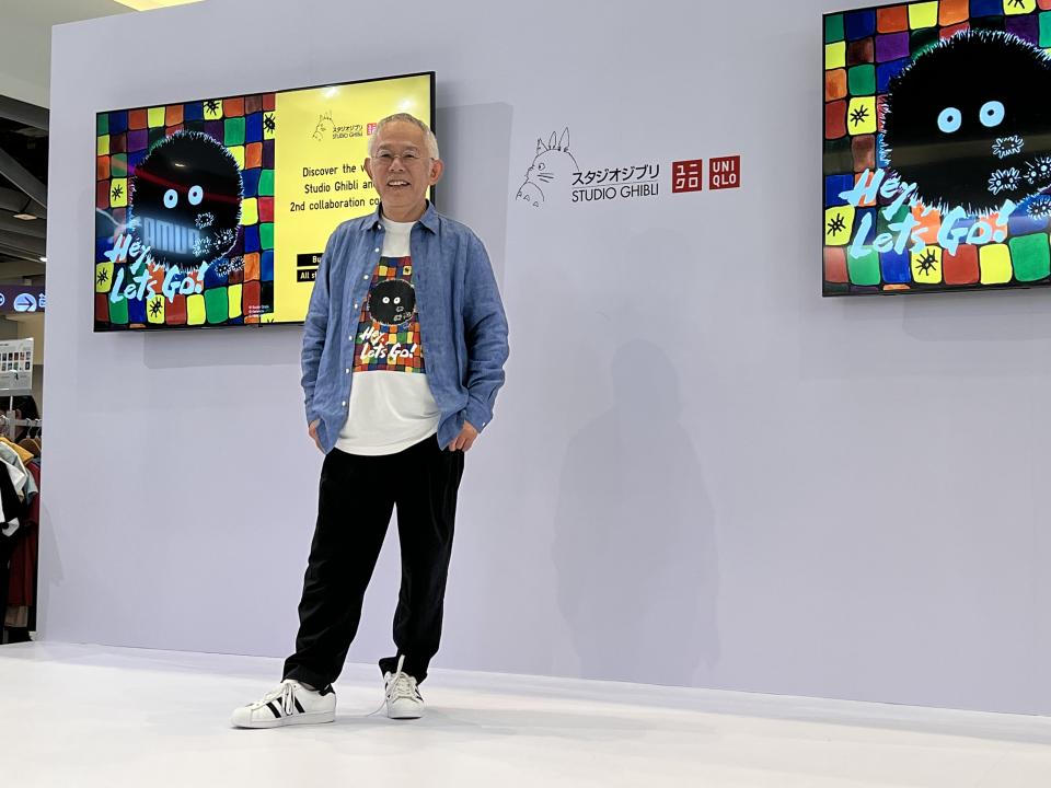 Co-founder and current President of Studio Ghibli, Toshio Suzuki. (PHOTO: Reta Lee/Yahoo Life Singapore)