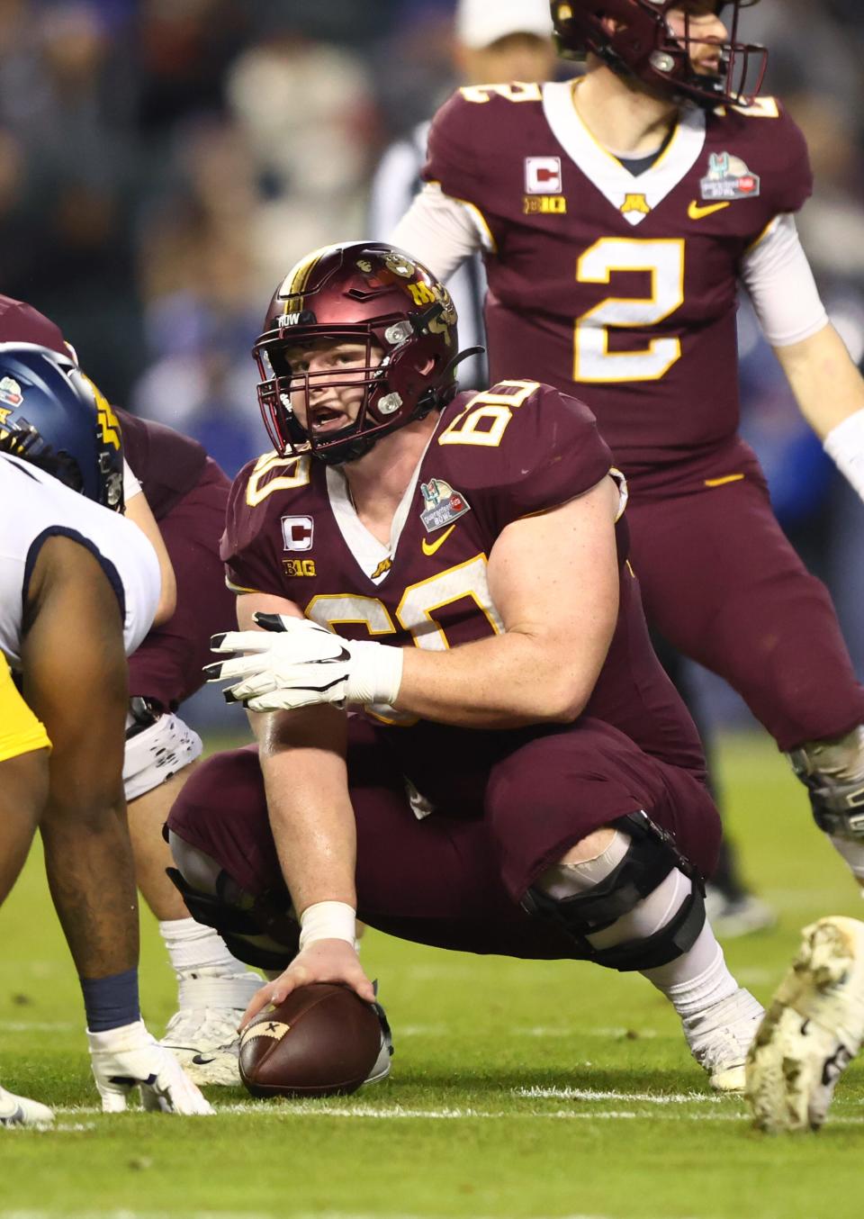 Minnesota's John Michael Schmitz played center, but he should transition to guard in the NFL.