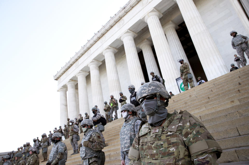 Protesters Demonstrate In D.C. Against Death Of George Floyd By Police Officer In Minneapolis (Win McNamee / Getty Images file)