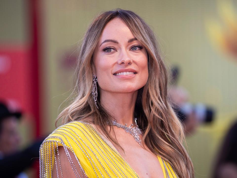 Olivia Wilde at the 2022 Venice Film Festival.