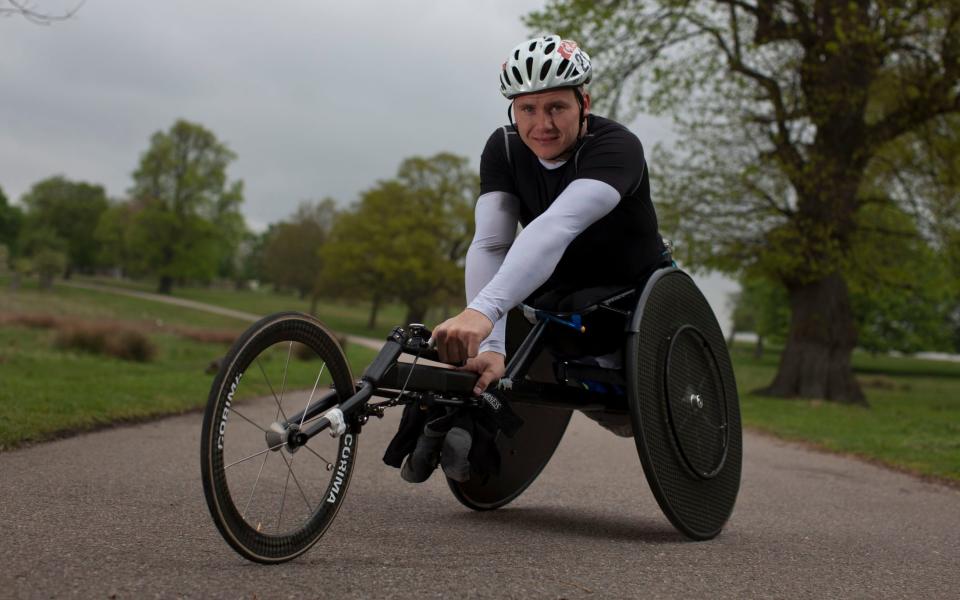 David Weir is preparing for his 18th successive London Marathon - Heathcliff O'Malley