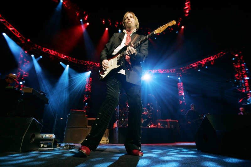Tom Petty performs with the Heartbreakers at Bridgestone Arena in Nashville Aug. 12, 2010.