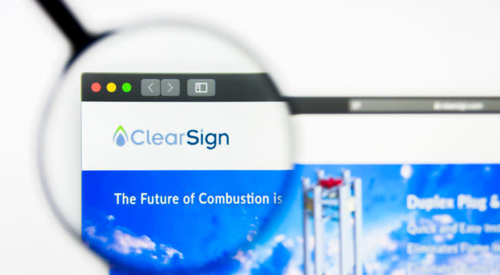 website for ClearSign Technologies (CLIR)