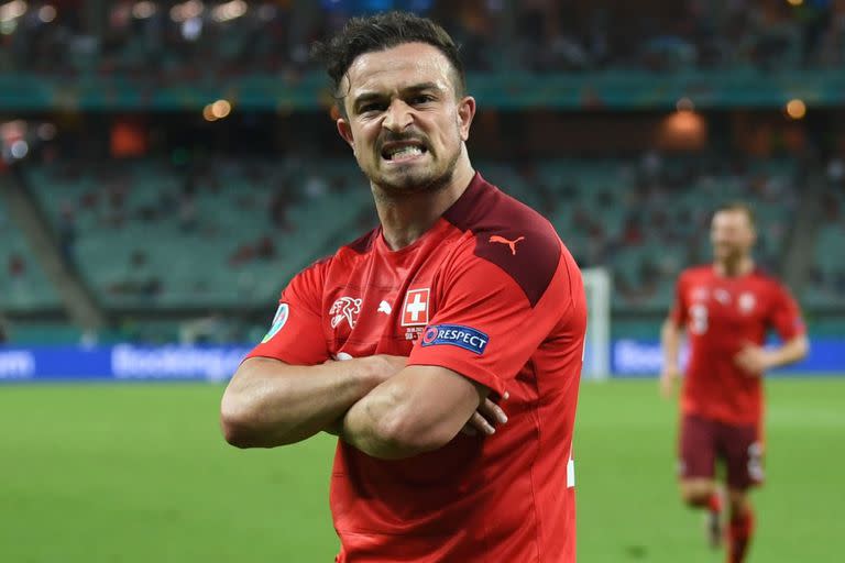 Xherdan Shaqiri, jugador de la selección de Suiza