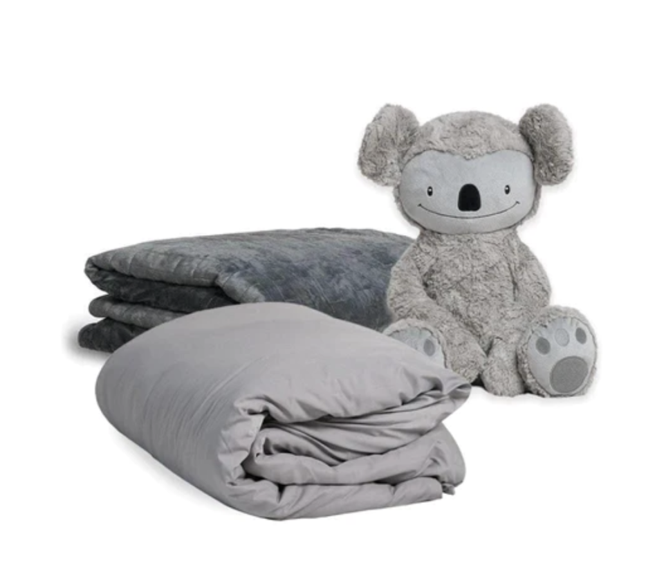 Kids Calming Kit with weighted Koala plush toy