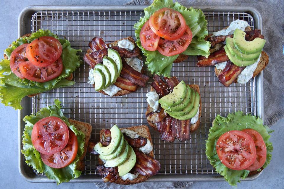 California BLT with Garlic-Dill Mayo