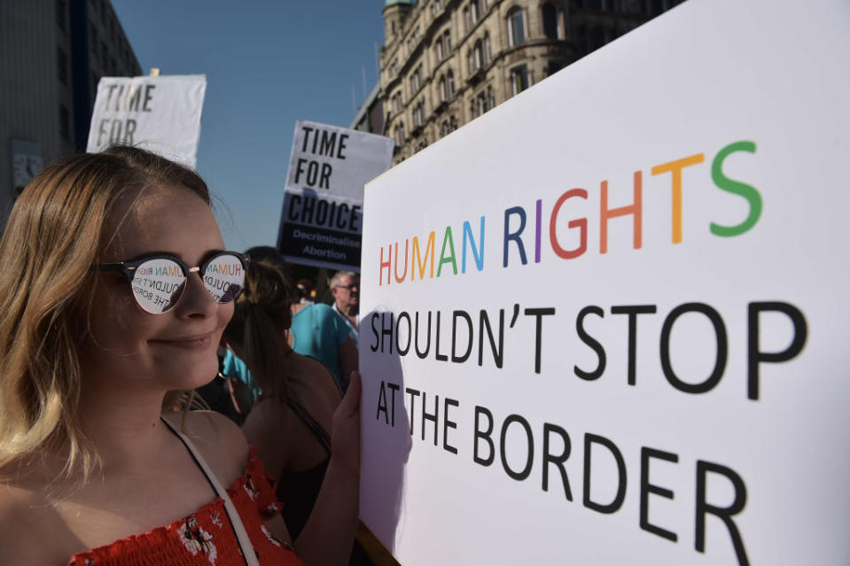 Abortion is still virtually banned in Northern Ireland (Picture: Getty) (Photo by Charles McQuillan/Getty Images)