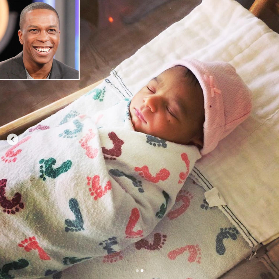 <p>Leslie Odom Jr., who <span>won a Tony Award</span> for his portrayal of Aaron Burr in <span><em>Hamilton</em></span>, and wife Nicolette Robinson <span>welcomed their first child</span>, daughter Lucille Ruby Odom, on April 23, he shared on Instagram. “Lucille Ruby arrived in the wee hours on Sunday morning after a brief but harrowing labor on the part of her incredible mother, Nicolette Kloe Robinson, the dragonslayer,” Odom wrote <span>next to a photo set</span> of his beautiful new baby girl.</p>