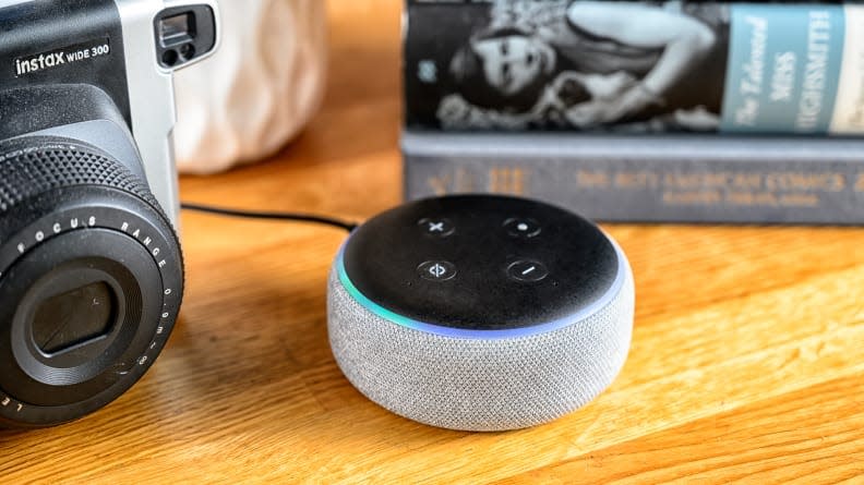 This small smart speaker makes a great gift.