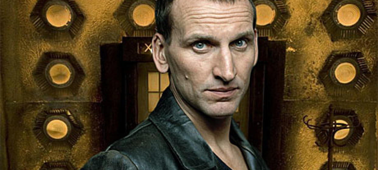 Christopher Eccleston in a promotional still for Doctor Who. (BBC)