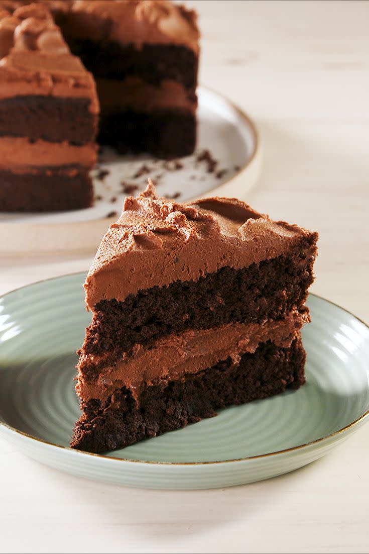 Fudgy Chocolate Cake