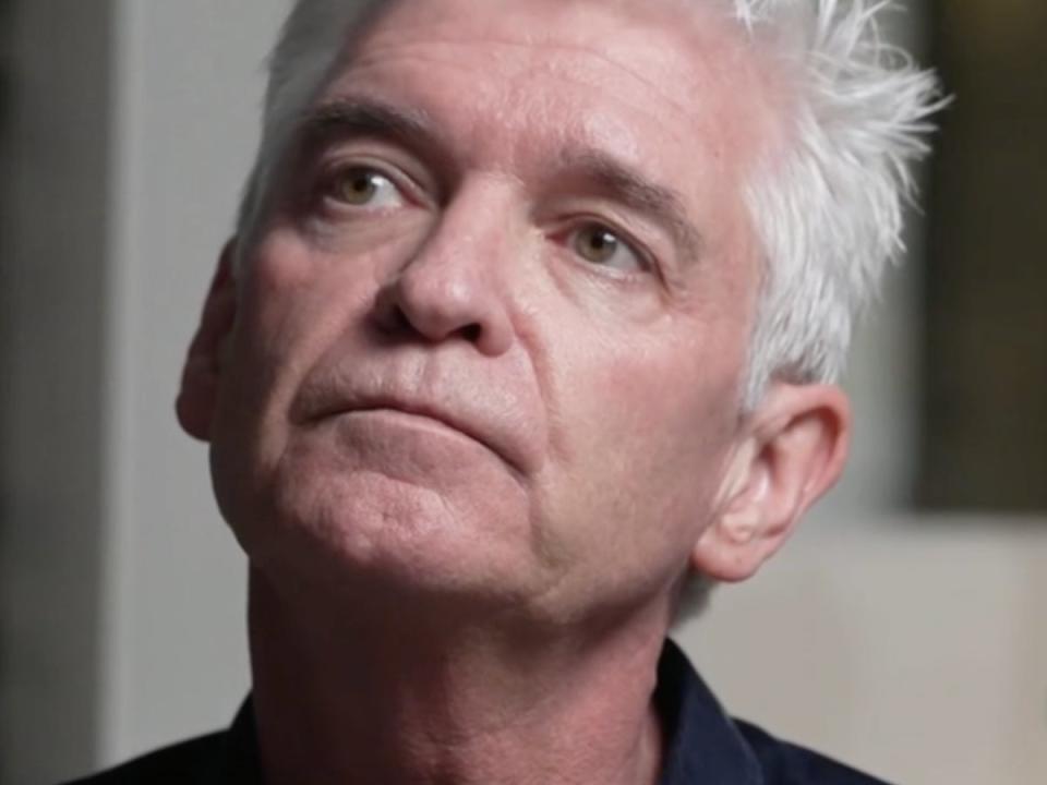 Phillip Schofield during his BBC interview (BBC)