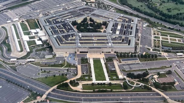 PHOTO: In this July 3, 2022, file photo, an aerial view of the Pentagon is shown. (Bill Clark/CQ-Roll Call, Inc via Getty Images, FILE)
