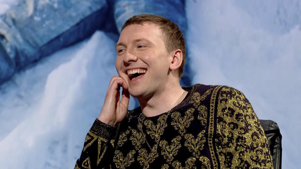 QI - Series S,20-12-2021,QI - Series S - Ep 8 - Season's Greetings,8,Joe Lycett,Picture shows: Joe Lycett ,Fremantle Media/Talkback,Screen grab