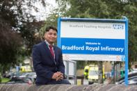 Nijam Uddin Mohammed arrived in Britain with his Rohingya family in 2008, and now works as a part-time interpreter for the National Health Service in Bradford