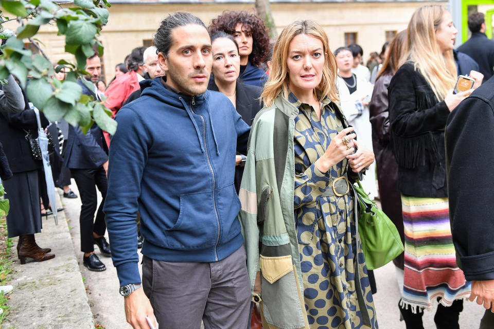 La hija de Amancio Ortega y Carlos Torretta acuden a un desfile de Valentino en laa semana de la moda de París, en 2019  (Photo by Jacopo Raule/Getty Images)