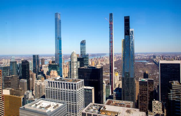 Steinway Tower is located on Manhattan's 57th Street 