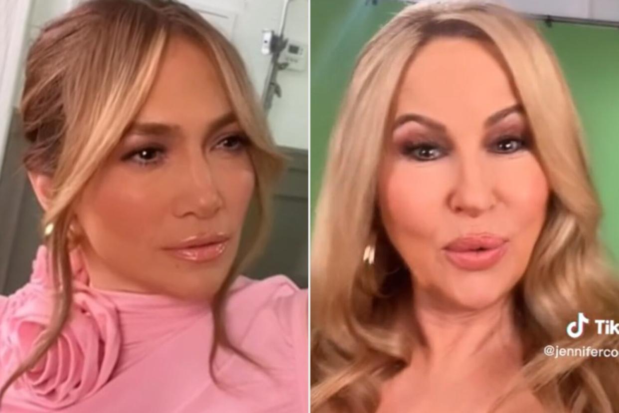 Jennifer Coolidge Honors Jennifer Lopez by Reciting ‘Jenny from the Block’ in Debut TikTok