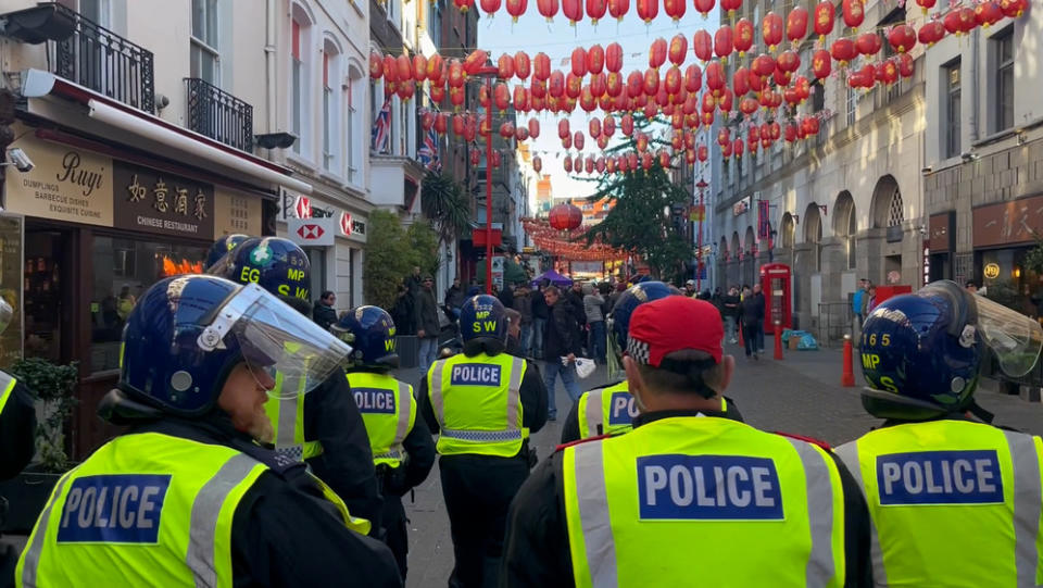 Suella Braverman has been accused of emboldening far-right protesters after some clashed with police in London on Armistice Day, with calls growing for Rishi Sunak to sack her. Photo: PA