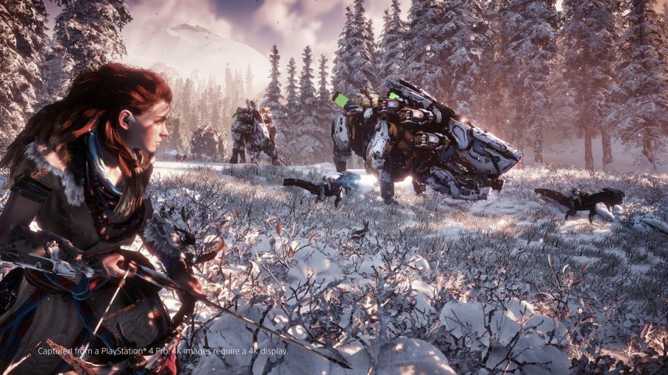 Aloy on her quest for answers (Guerrilla Games)