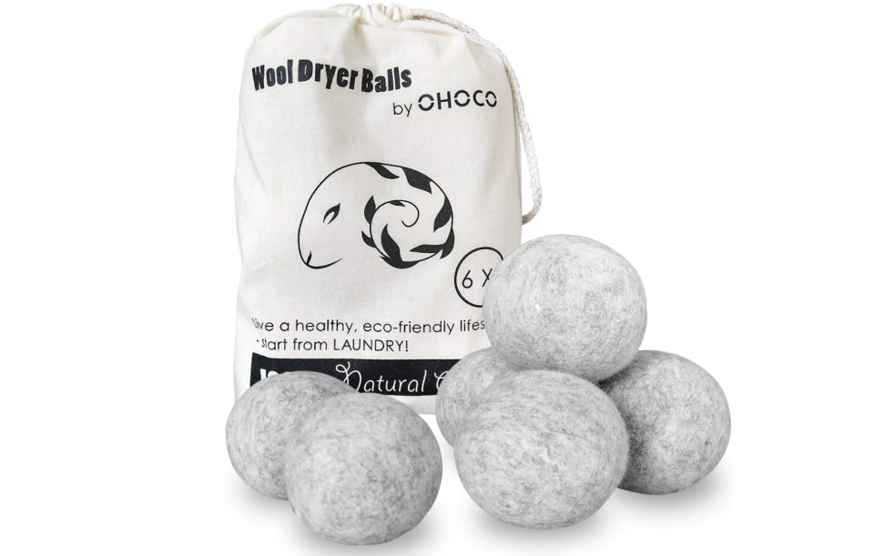 Get these balls, get rid of the Bounce. Oh, and they're made of sheep's wool, so you know they can't be baaaaad. (Photo: Amazon)