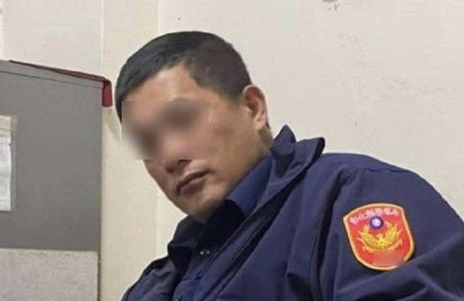 圖片說明：洪姓員警任職期間屢傳風紀問題。(記者謝榮浤翻攝洪男臉書) 