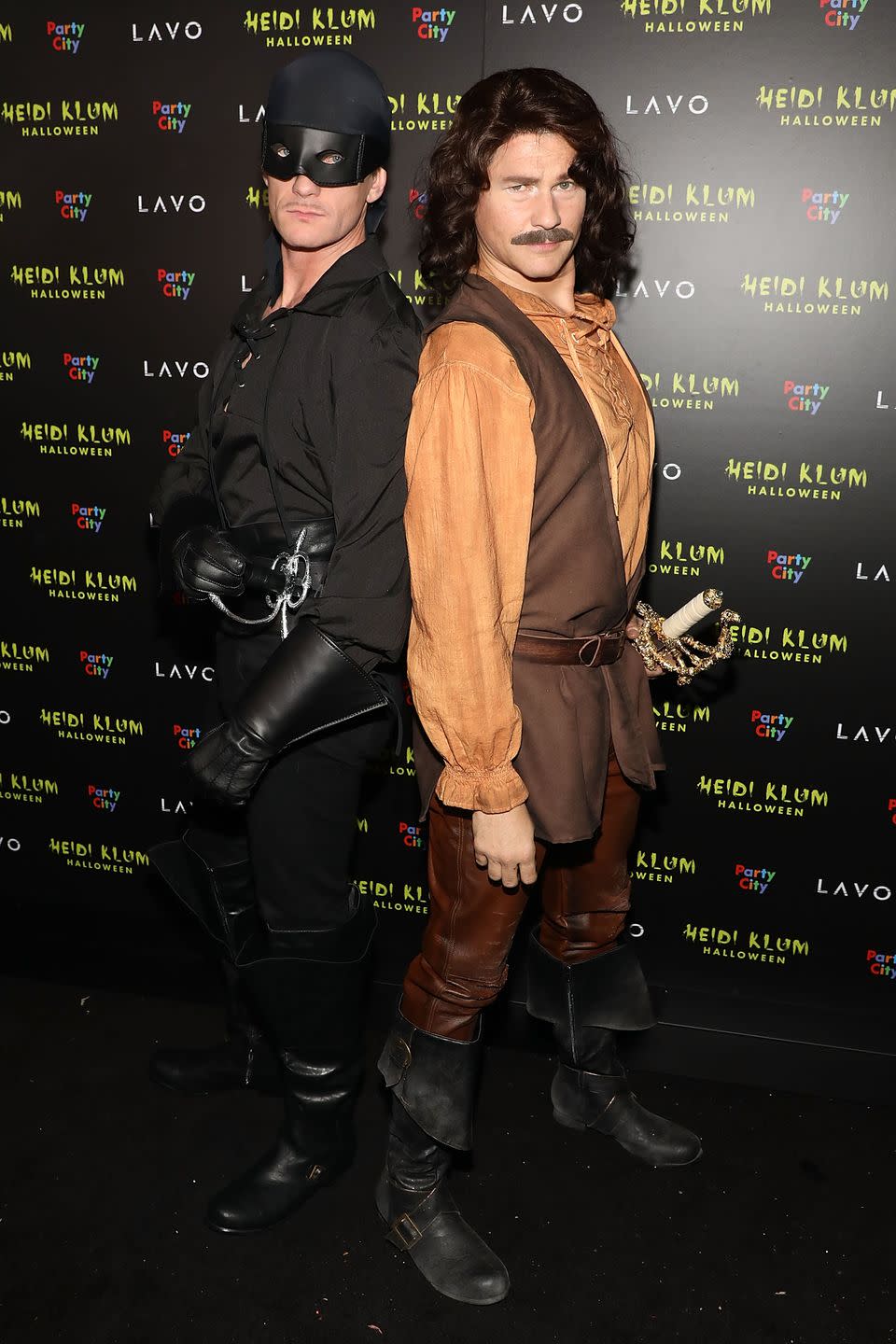 Neil Patrick Harris and David Burtka - Westley and Inigo Montoya