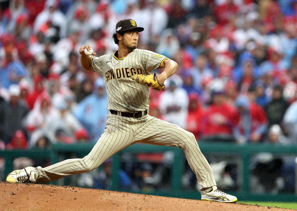 達比修有登錄名使用「Yu Darvish」。（Photo by Rob Tringali/MLB Photos via Getty Images）