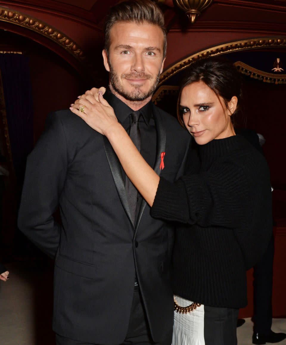 David Beckham has spoken out about what he loves seeing his wife Victoria wearing.