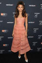 <p>Zendaya wore an Elie Saab dress to attend the 'Without A Net' screening in New York.</p>