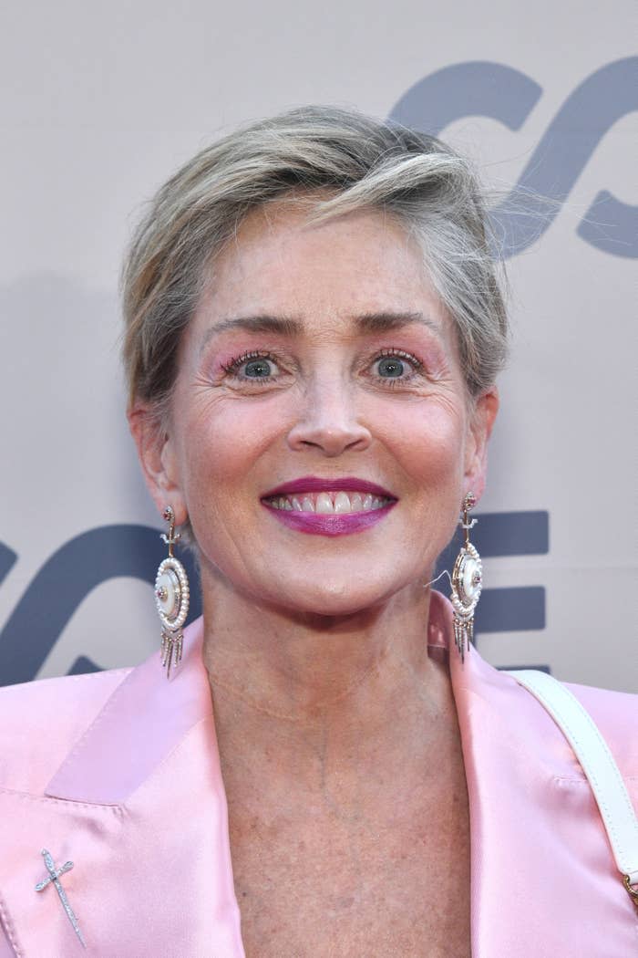 Closeup of Sharon Stone