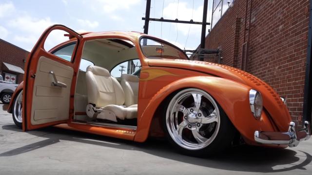 orange vw beetle turbo