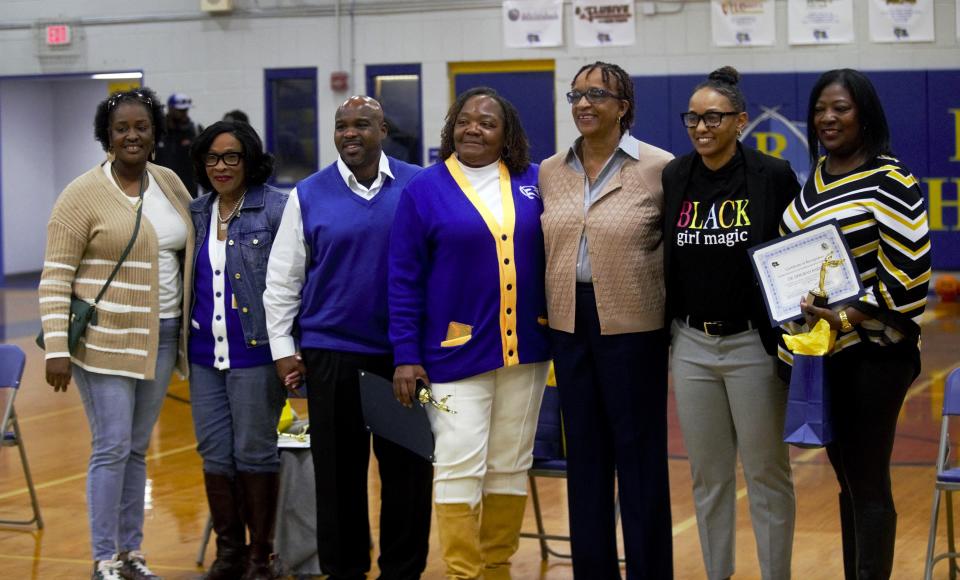 Rickards girls basketball beat Columbia 53-35 in the Raiders women of power game on Saturday, Jan. 20, 2023 at Rickards High School