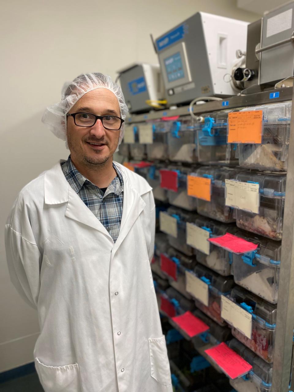 Federico Rey's lab at UW-Madison studies the gut microbiome and its impact on human health.