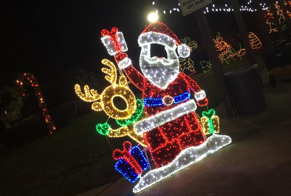 The Christmas Lights Festival returns to the Montgomery Zoo starting Dec. 2 and running through Dec. 25.