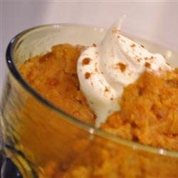 Pumpkin pie pudding