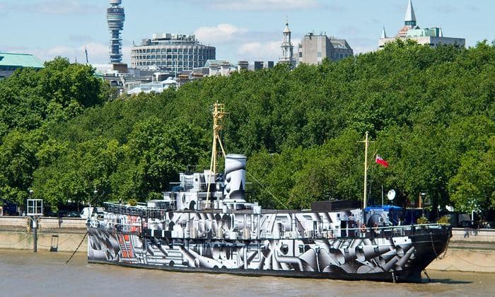 HMS President is the UK's only surviving Q-ship