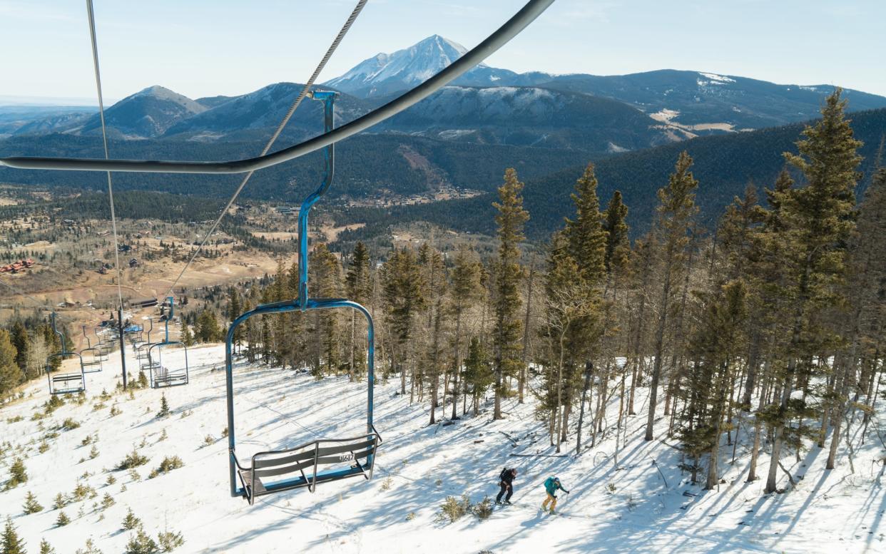 Lonely chairlifts, abandoned buildings and - The Road West Traveled