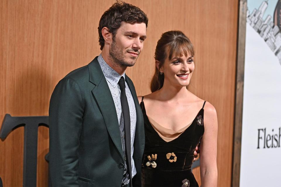 NEW YORK, NEW YORK - NOVEMBER 07: Adam Brody and Leighton Meester attend FX's "Fleishman is in Trouble" New York premiere at Carnegie Hall on November 07, 2022 in New York City. (Photo by Noam Galai/Getty Images)