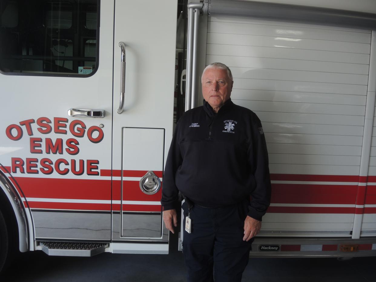Jon Deming, Otsego County's emergency manager and director of the emergency medical service (EMS), will serve as the "Der Buergermeister" for the 57th version of Gaylord's annual Alpenfest from July 12-16.