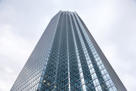 The Bank of America Plaza in Dallas, Texas.