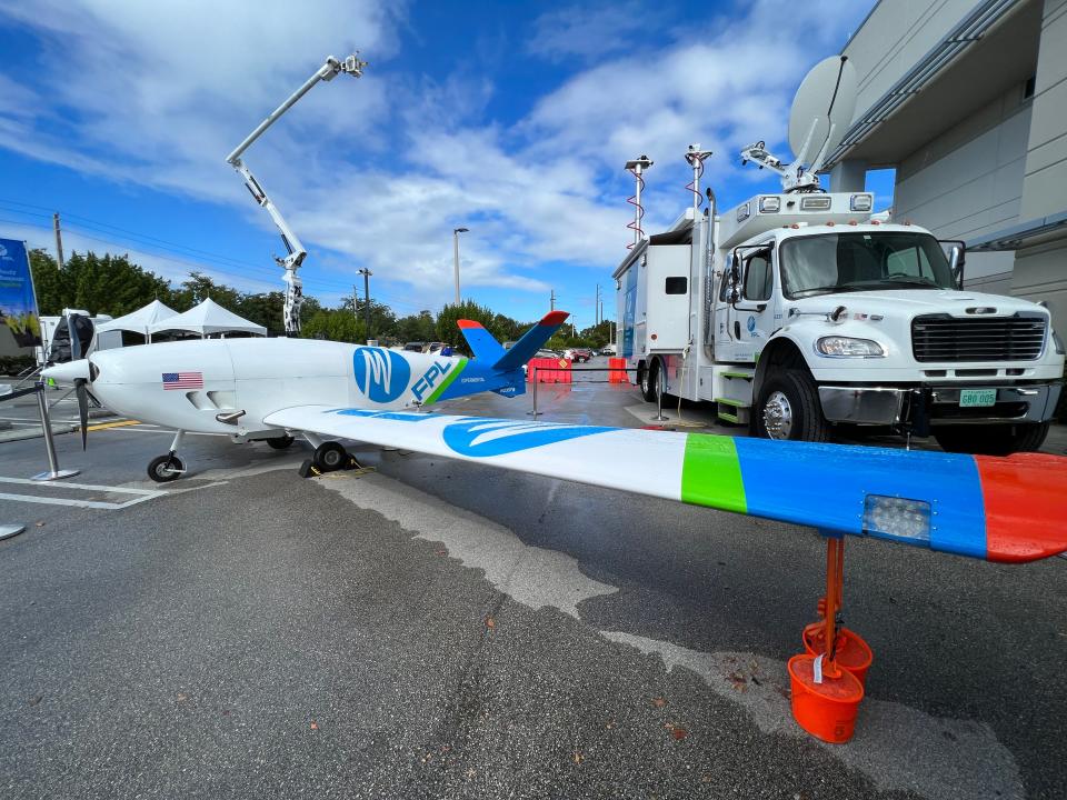 Florida Power & Light's FPLAir One is a new fixed-wing drone that will help the utility assess damage after a storm. The $1.2-million aircraft is set to take its maiden voyage in August.