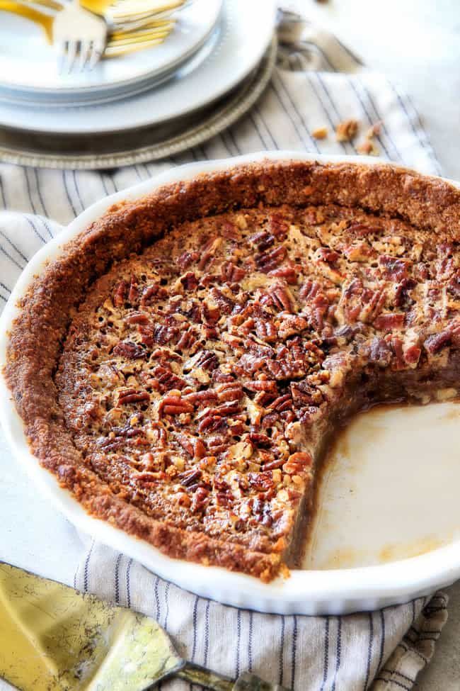 Graham Cracker Crust Pecan Pie