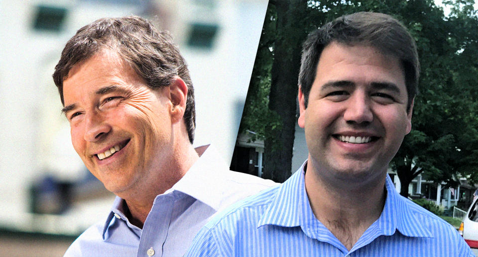 Republican Troy Balderson and Democrat Danny O’Connor (Photos: Balderson campaign, Tim Reid/Reuters)