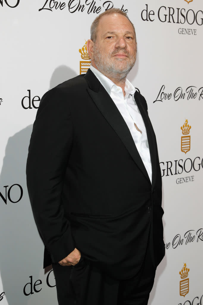 Harvey Weinstein attends the 2017 Cannes Film Festival. (Photo: Andreas Rentz/Getty Images)