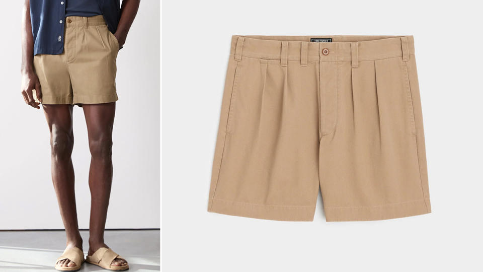 Todd Snyder's officer shorts are designed to look sharp and feel comfortable at the height of summer's heat.