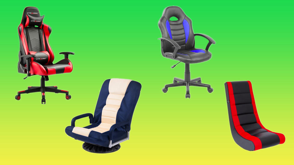 Give your butt a break while gaming with one of these dedicated gaming chairs. (Photo: )