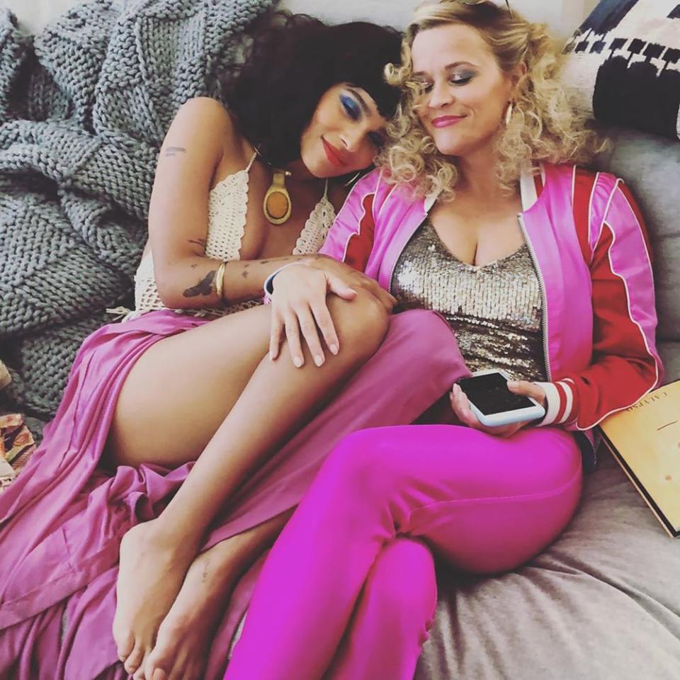 Zoë Kravitz (L) and Reese Witherspoon | Reese Witherspoon/Instagram