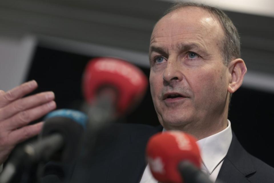 Taoiseach Micheal Martin has tested positive for Covid-19 (Oliver Contreras/PA) (PA Wire)