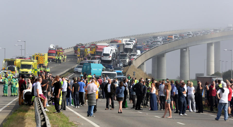 Isle of Sheppey bridge crash